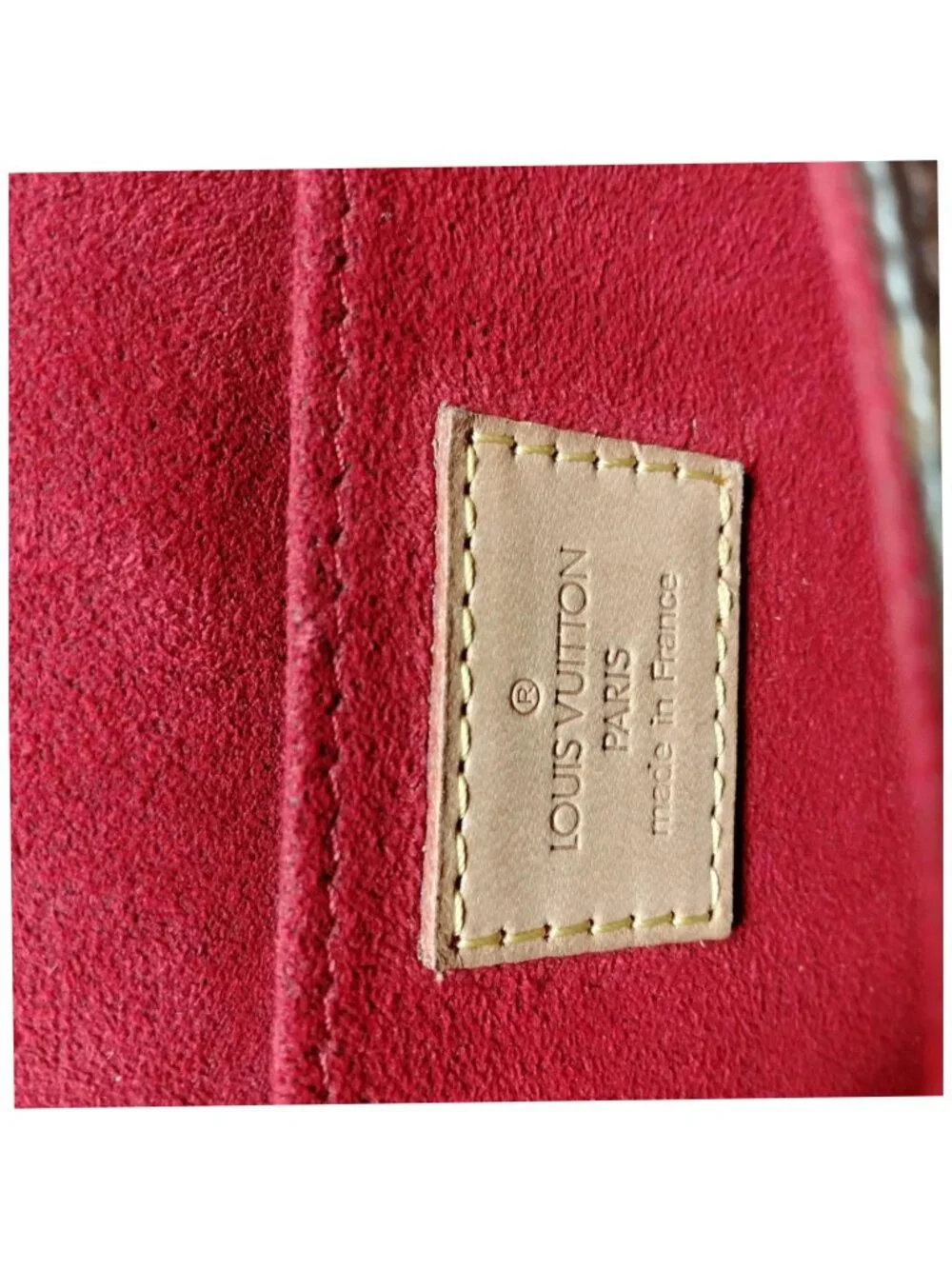 Authentic Louis Vuitton Vintage Tambourin Monogram Shoulder Bag